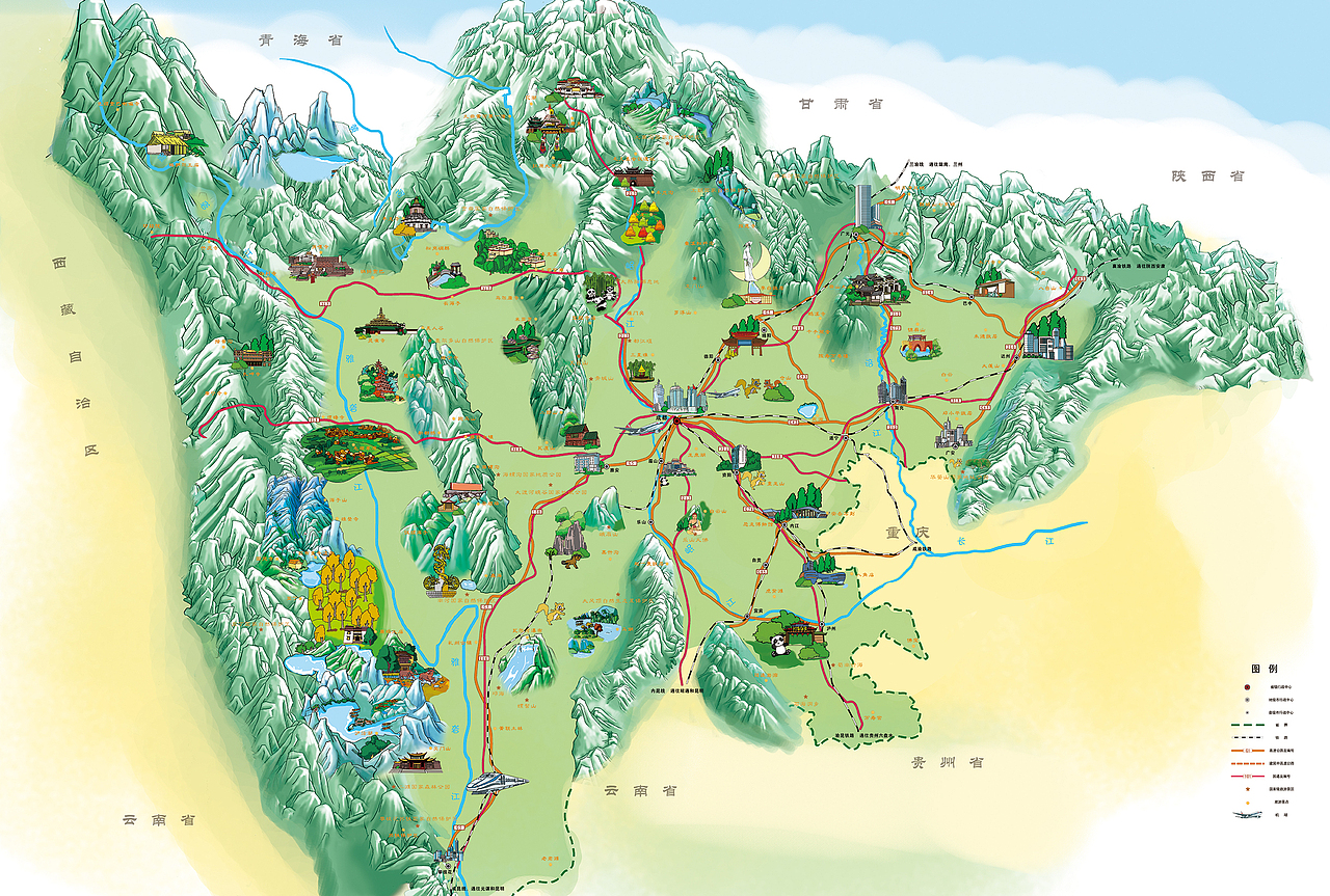 四川之声,播音稿中的巴蜀风情